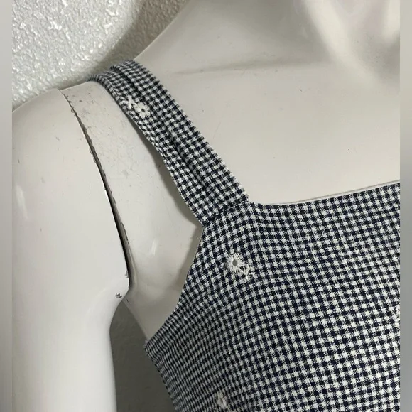 Madewell Gray Floral Tiered Midi Dress - Picture 7 of 14